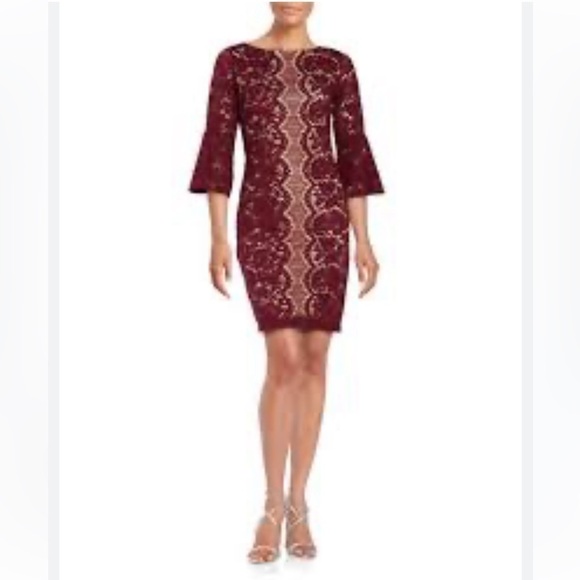 𝅺needle & Thread Lace over lace dress - Picture 1 of 11